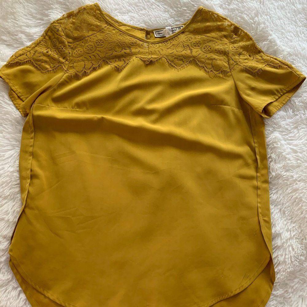 Mustard Blouse